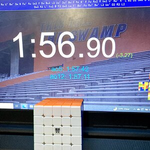 5x5 PB ao12: 1:57.11