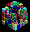 scrambled simulated 3x3x3x3